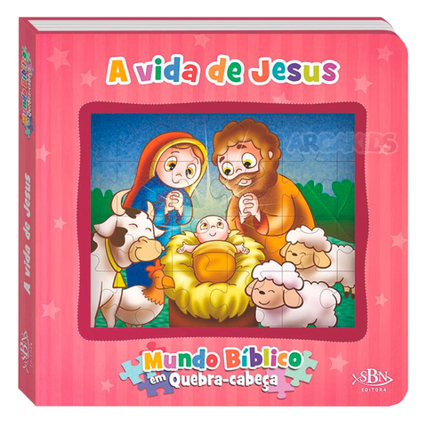 Biblia Infantil Livro Quebra-cabeca - 9786555478556