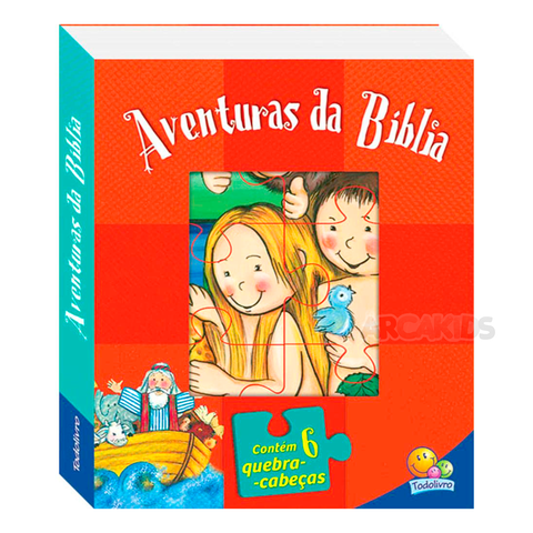 Biblia Infantil Livro Quebra-cabeca - 9786555478556