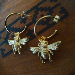 Aros Bee | Oro - tienda online