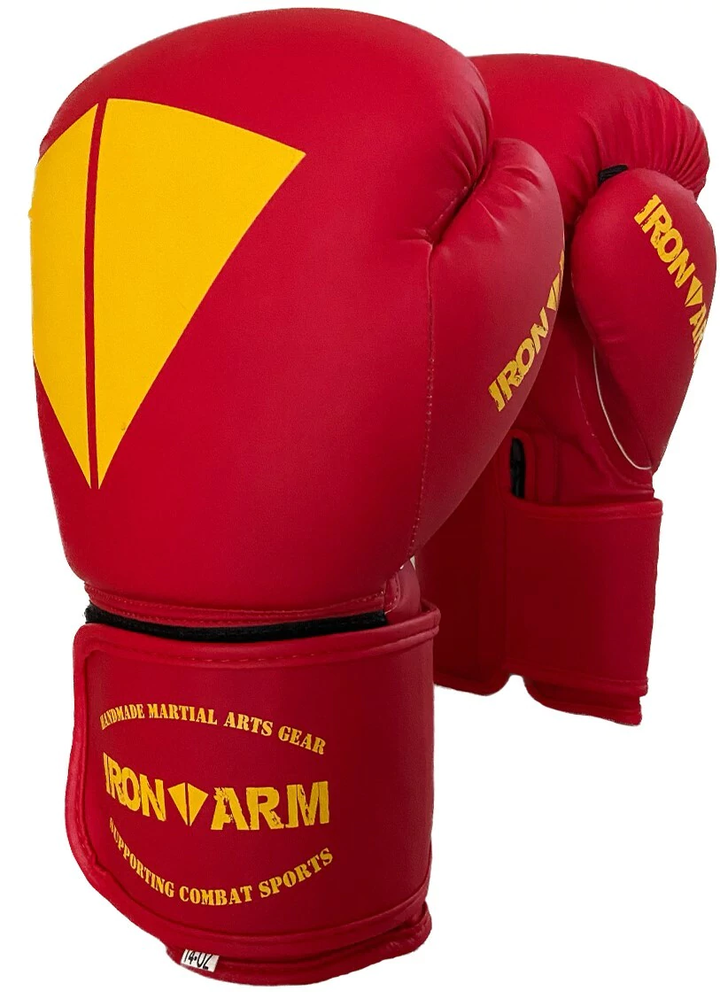Luva de Boxe Iron Arm Premium Red Flame
