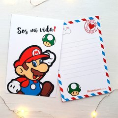 Tarjeta Postal Mario Bross