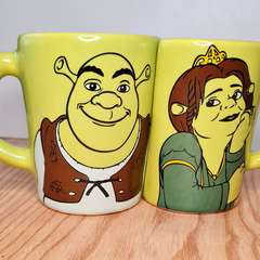 Set duo Shrek y Fiona en internet