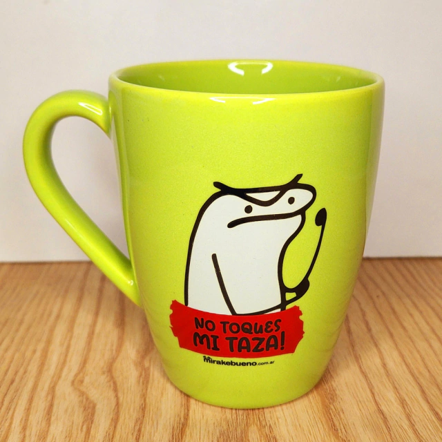 Taza flork No toques mi taza - Comprar en MIRAKEBUENO!