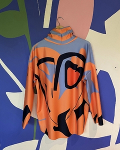 Buzo DALÍ - Naranja Celeste - comprar online
