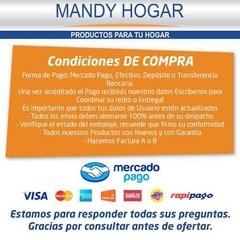 Termotanque Escorial 120 Litros Multigas Mandy Hogar - tienda online