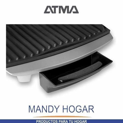 Grill Parrilla Electrica Atma Pg4720e Con Tapa Mandy Hogar
