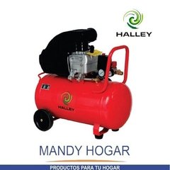 Compresor 50 Litros 2,5 Hp Doble Salida Halley Mandy Hogar - comprar online