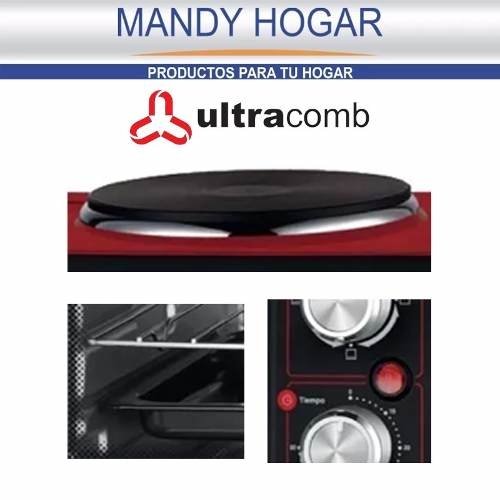 Horno Electrico Ultracomb Uc28a Con Anafe - 28 L - 2500w