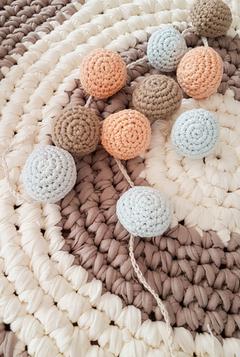 guirnalda tejida crochet