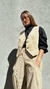 pantalon de corderoy beige