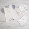 Set Oso Dormilón Gris