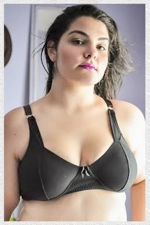 SUTIÃ PLUS SIZE TOP SEM BOJO E ARO RENDADO ATÉ 60 - Nayane