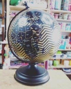 Globo terraqueo Dorado - Del Origen al Original