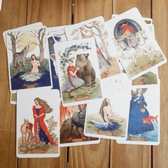 cartas de Tarot del bosque