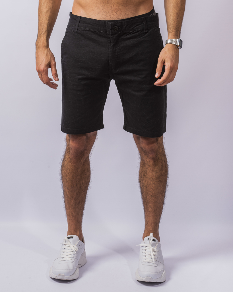 bermudas de gabardina