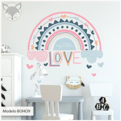 Modelo BOHO9 Arcoiris LOVE