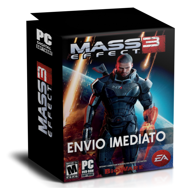 MASS EFFECT 3 DIGITAL DELUXE EDITION PC ENVIO DIGITAL