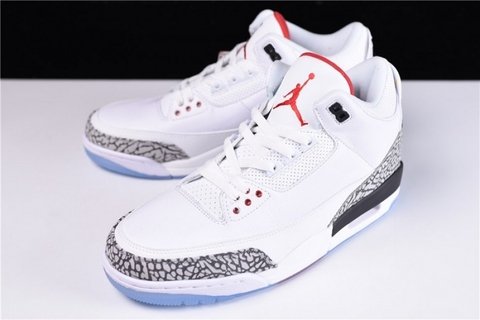 jordan 3 branco