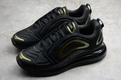 air max dourado e preto