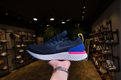 nike react azul marinho