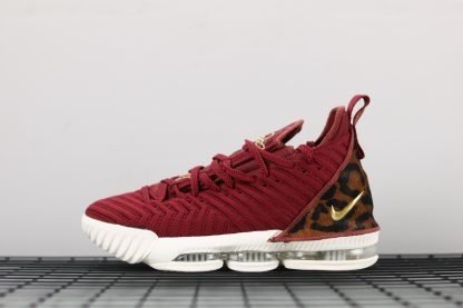 lebron 16 preto e vermelho