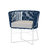 Sillón Gervasoni con almohadón (cable) - comprar online