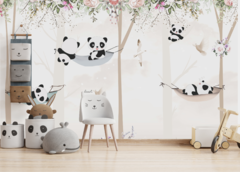 Mural | Ositos Panda