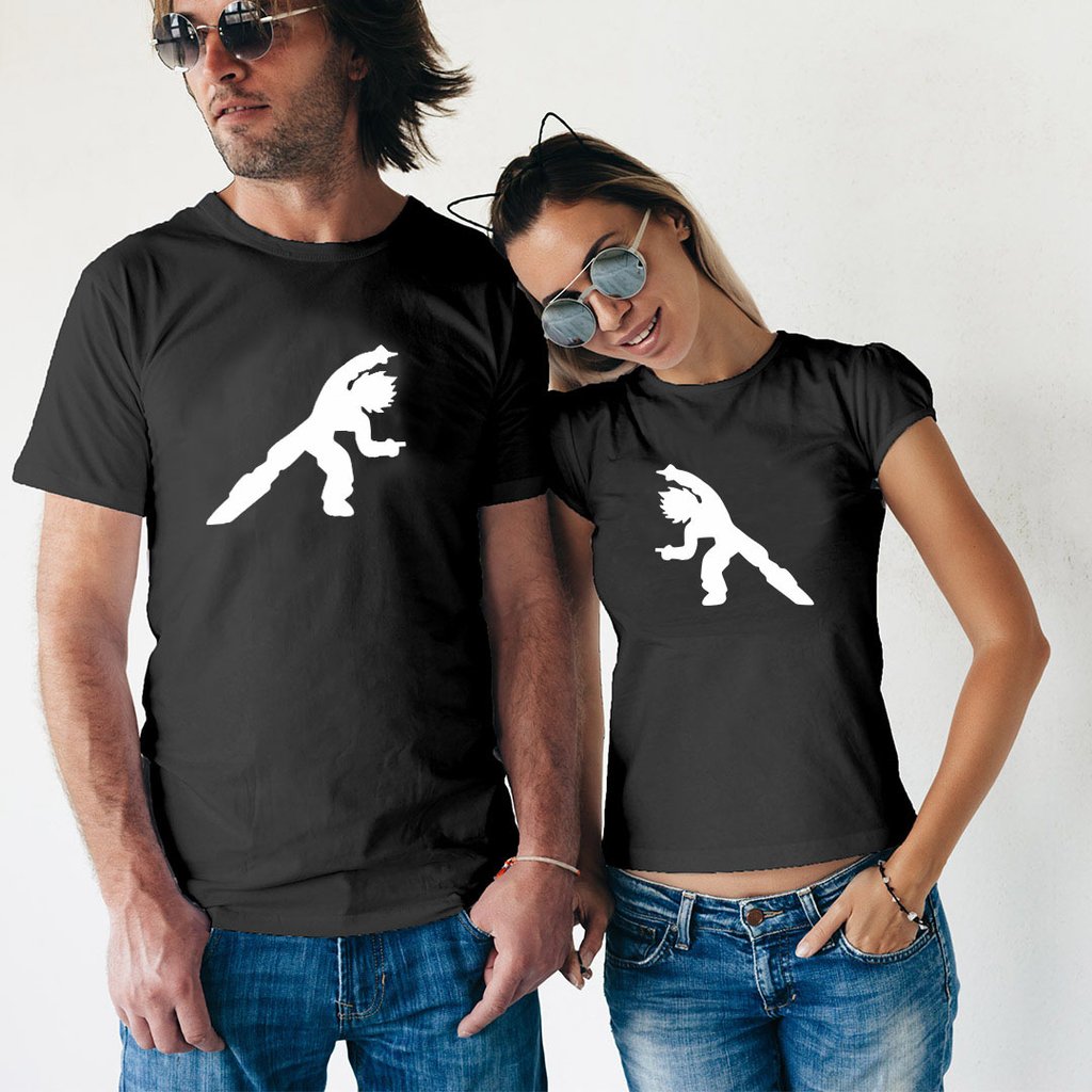 camiseta dragon ball casal