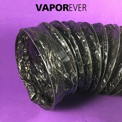 Ducto plastico negro de 6" para ventilacion x metro - Vaporever