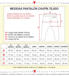 Pantalón chupín TEJIDO azul ultramar oscuro - Pequeño amor