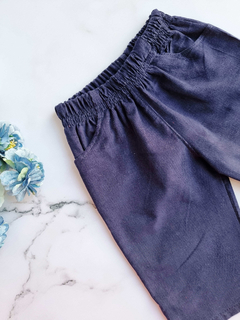Pantalón de Corderoy Azul - comprar online