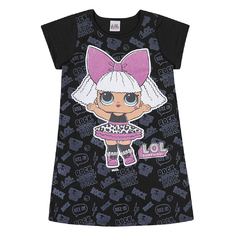 Vestido Infantil Lol Surprise 26137 Preto