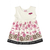 Vestido Bebê Quimby 28412 Bege