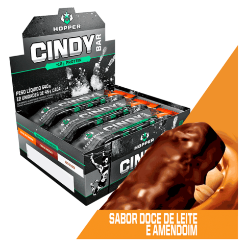 CINDY BAR TRUFA DE CHOCOLATE CAIXA 12(UNID) - HOPPER