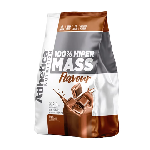 100% HIPER MASS FLAVOUR CHOCOLATE REFIL 2,5KG - ATLHETICA NUTRITION