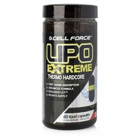 LIPO EXTREME THERMO HARDCORE 60(CAPS) - CELL FORCE