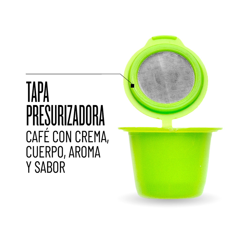 Capsulas recargables - 4 unidades para Nespresso