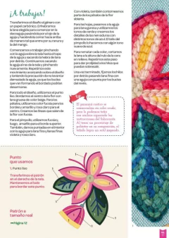 EXTRA LARGE 1 EMBROIDERY MAGAZINE FOR PUNCH NEEDLE - buy online