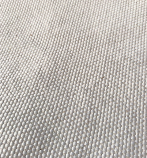 Fabric made of cotton and polyester