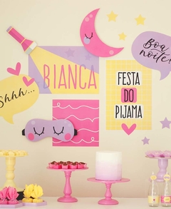 Kit digital Painel + Mesa Café da manhã - Festa do Pijama - comprar online