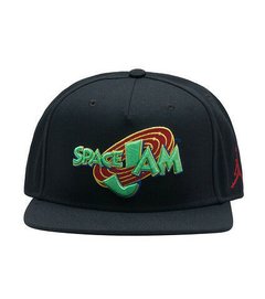 Jordan 11 Space Jam Adjustable Cap (black / green / red)