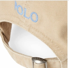 POLO RALPH LAUREN CLASSIC "KHAKI/LIGHT BLUE" HAT - comprar online