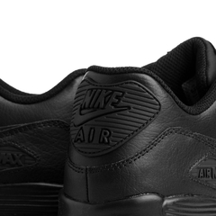 Air Max 90 Leather (GS) BLACK - tienda online