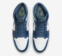 Air Jordan 1 Mid Blue Mint - LoDeJim