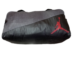 Air Jordan Jumpman Ele Print Duffel Gym Bag Black/Grey en internet