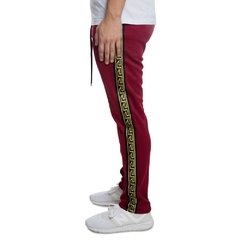 CONJUNTO REASON SERPENT TRACK JACKET/PANT WINE - LoDeJim