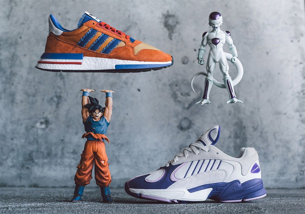 Plantando árboles perder en el medio de la nada adidas Dragon Ball Z "Son Goku" x adidas ZX 500 RM