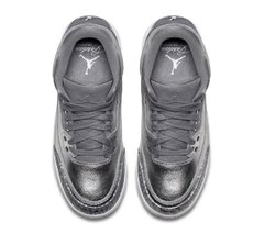 AIR JORDAN RETRO 3 METALLIC SILVER “CHROMO" - GS - LoDeJim