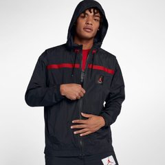 Jordan Wings of Flight Windbreaker Black Jacket en internet