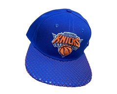 New Era NY Knicks Stars Blue/Orange Snapback - comprar online